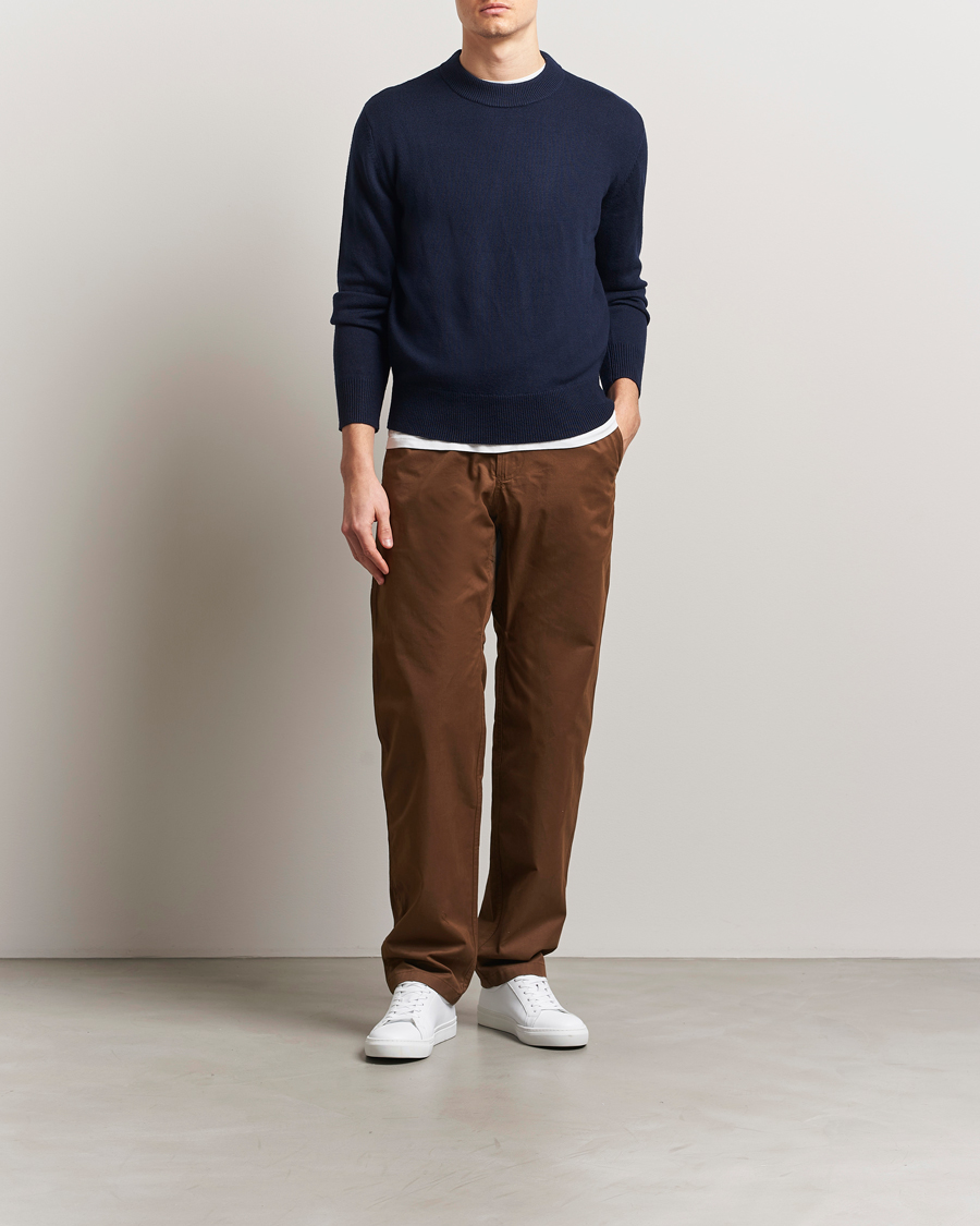 Homme | Pantalons | A.P.C. | Chuck Cotton Drawstring Trousers Brown