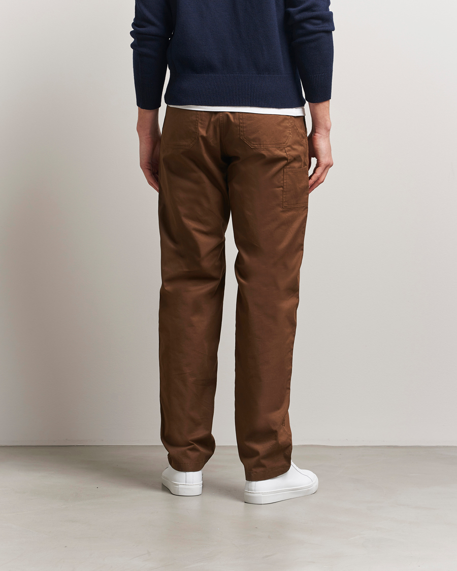 Homme | Pantalons | A.P.C. | Chuck Cotton Drawstring Trousers Brown