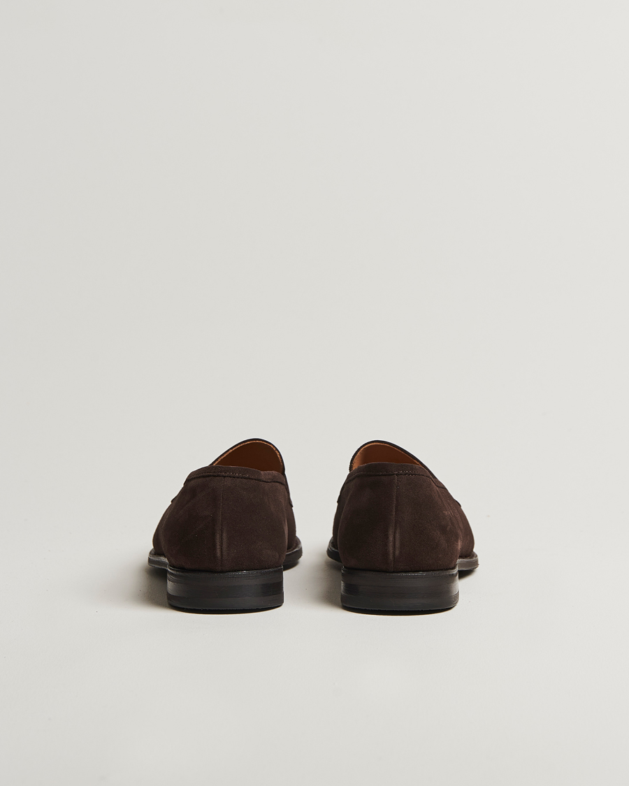 Homme | Loafers | Myrqvist | Stenhammar II Loafer Dark Brown Suede