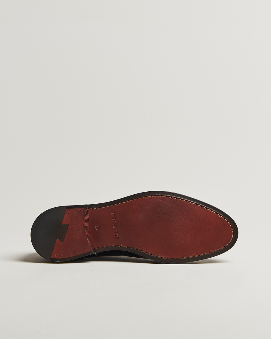 Homme | Chaussures En Cuir Verni | Myrqvist | Drottningholm Patent Shoe Black