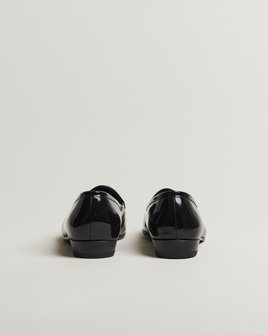 Homme | Chaussures En Cuir Verni | Myrqvist | Ängby Patent Loafer Black