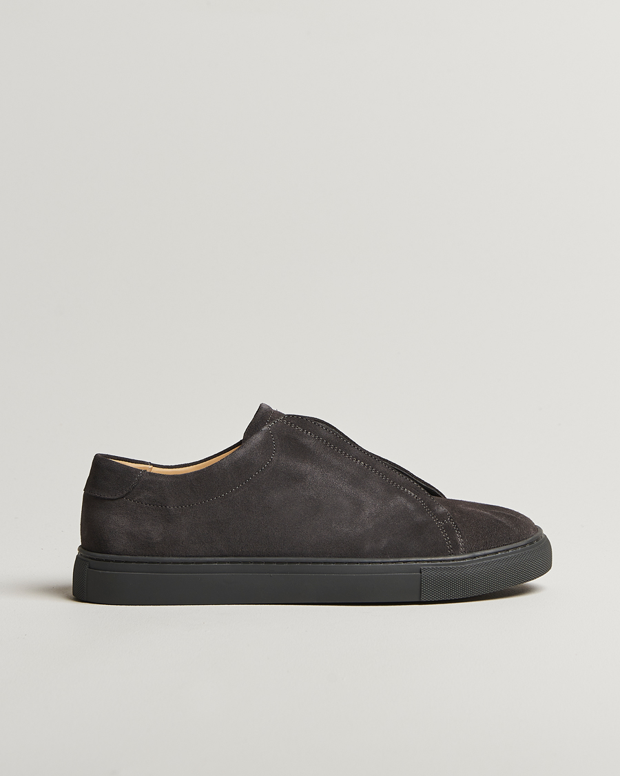Homme | Baskets | Myrqvist | Alnö Sneakers Grey Suede