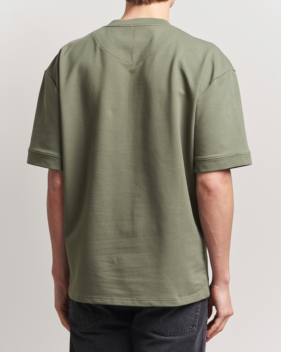 Homme | T-shirts | Bread & Boxers | Loungewear T-Shirt Khaki Green