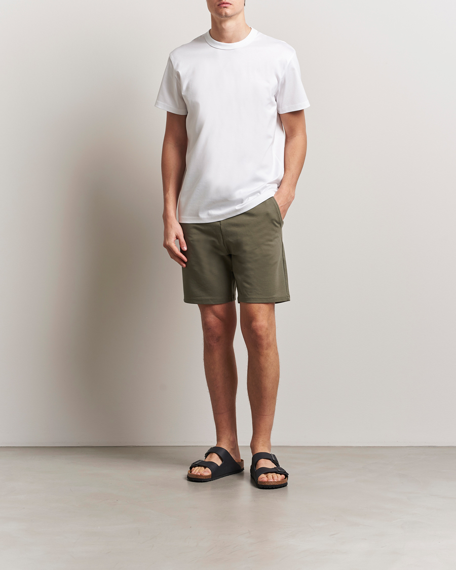Homme | T-shirts | Bread & Boxers | Pima Cotton Crew Neck T-Shirt White