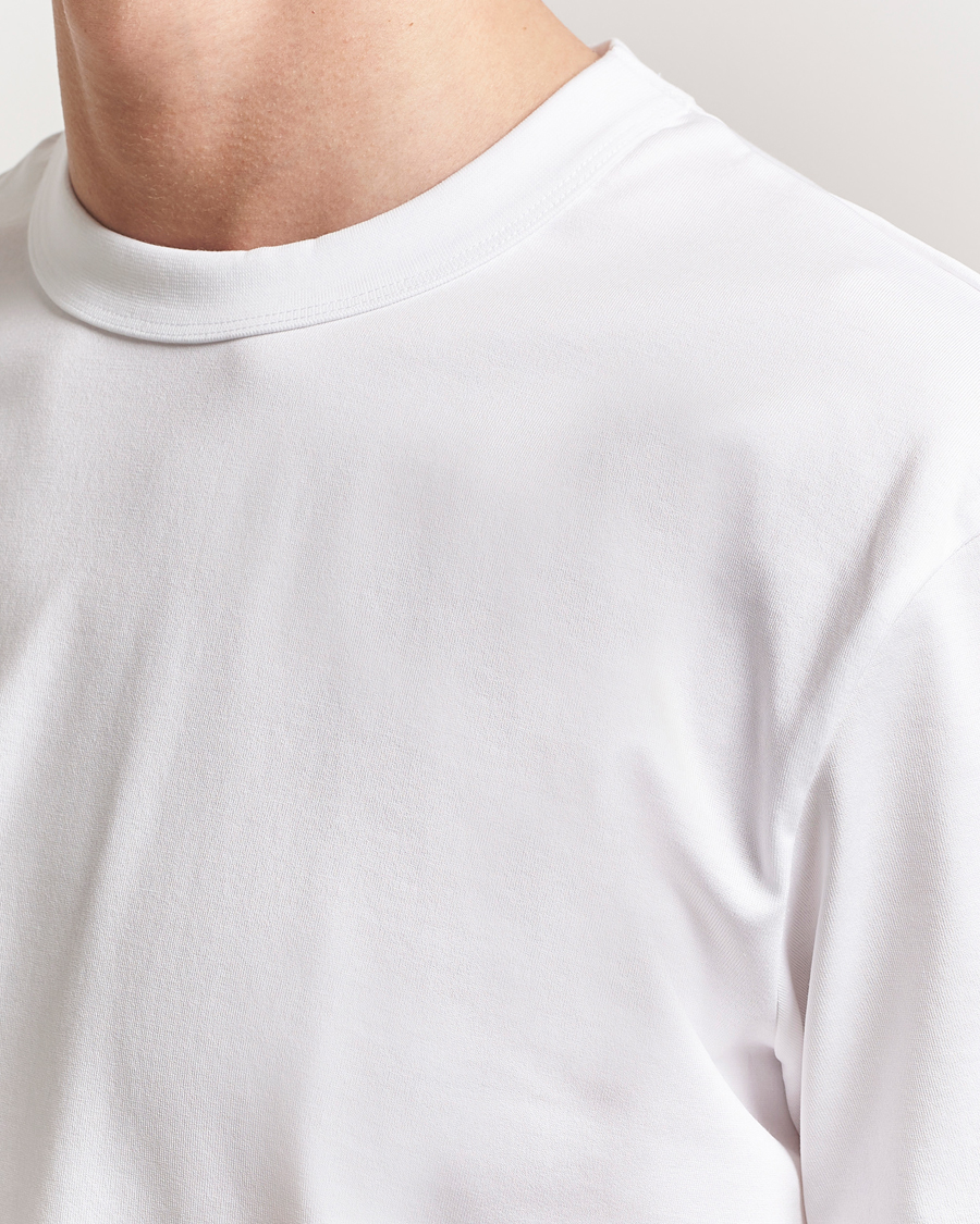 Homme | T-shirts | Bread & Boxers | Pima Cotton Crew Neck T-Shirt White