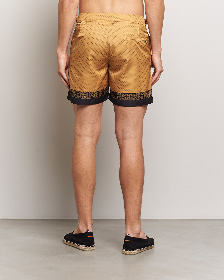 Homme | Maillots De Bain | Orlebar Brown | Bulldog Gold Bullion Swimshorts Gold/Black