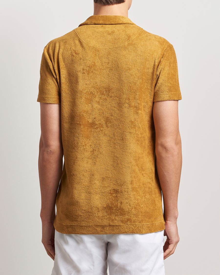 Homme | Polos | Orlebar Brown | Terry 007 Polo Gold