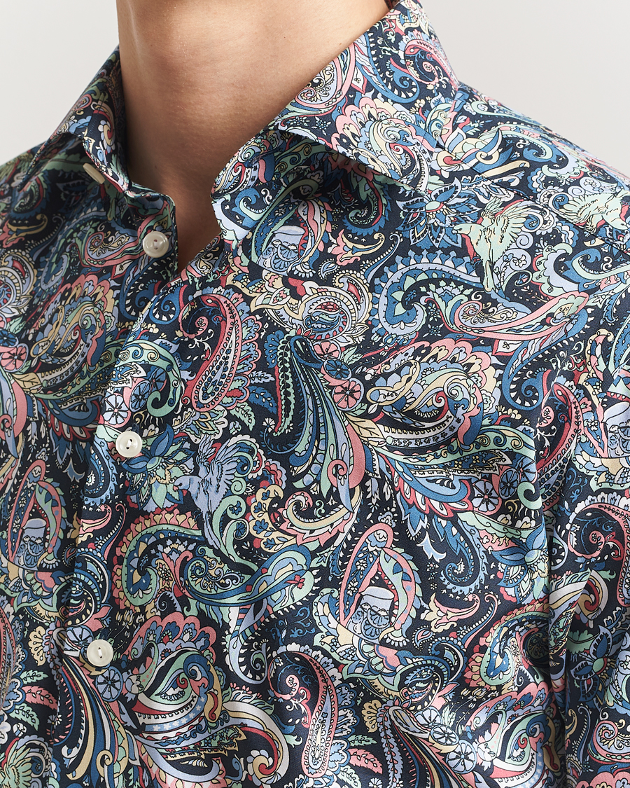 Homme | Chemises | Eton | Slim Fit Signature Twill Printed Shirt Multi