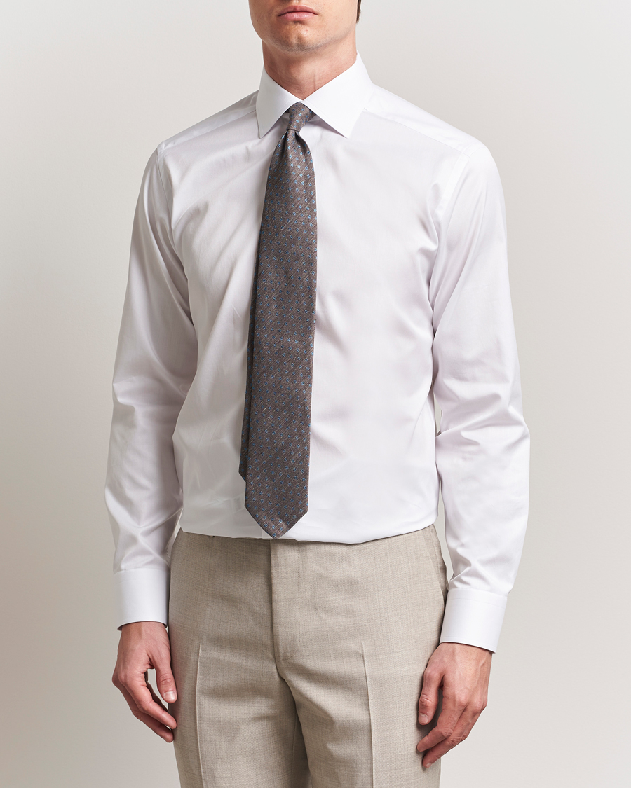 Homme | Chemises | Eton | Slim Fit Signature Twill Shirt White