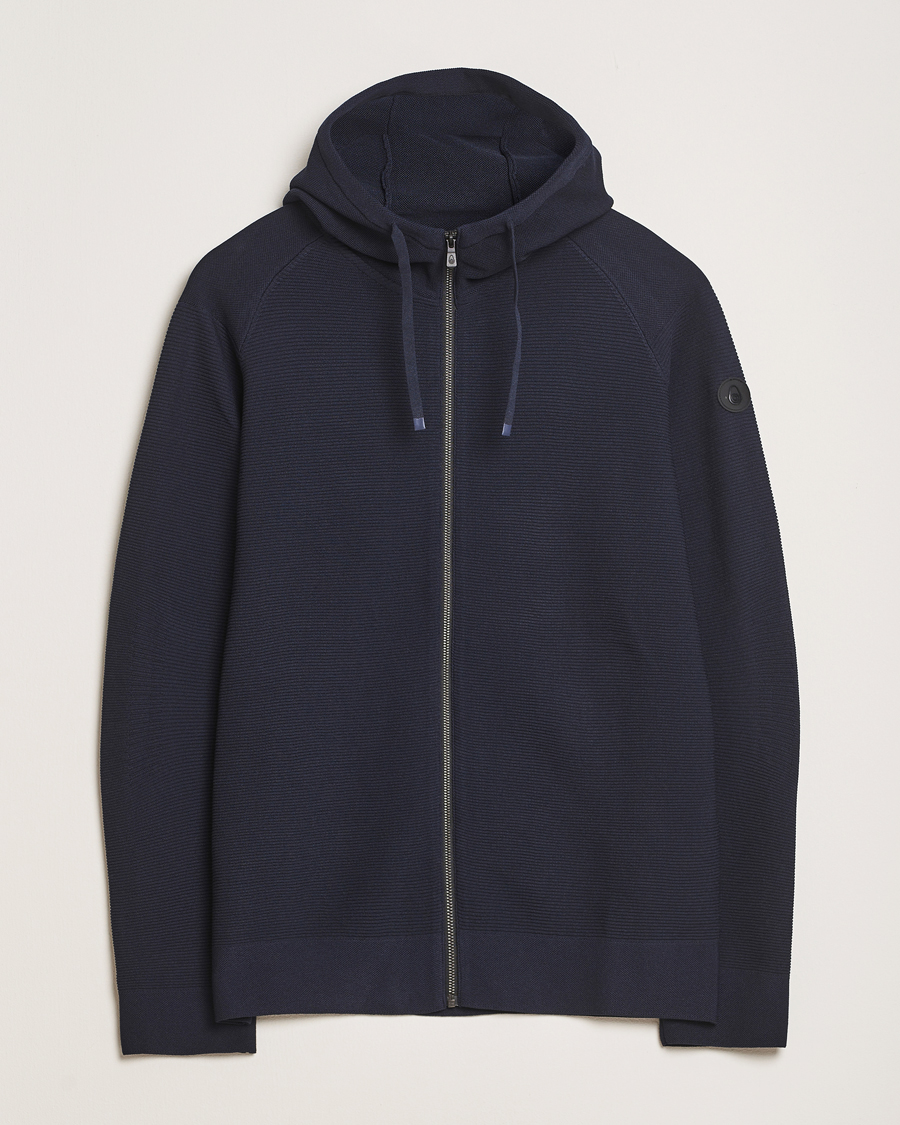 Homme | Pulls Et Tricots | Sail Racing | Element Seamless Hooded Full Zip Dark Navy