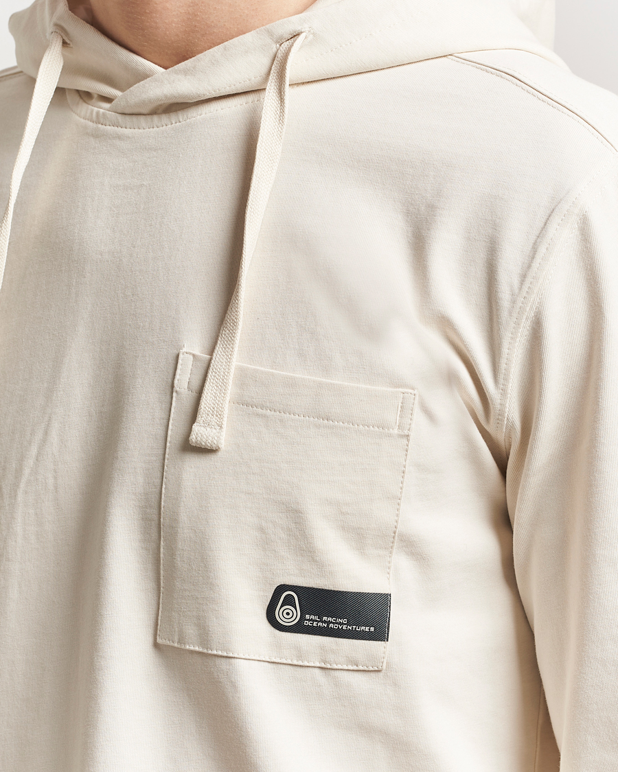 Homme | Pulls Et Tricots | Sail Racing | Cyclone Heavy Cotton Hoodie Off White