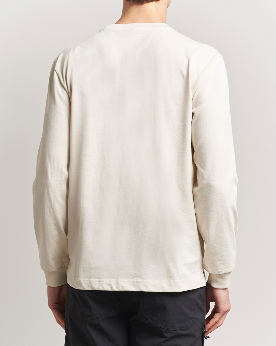Homme | T-shirts | Sail Racing | Cyclone Heavy Cotton Long Sleeve T-Shirt Off White