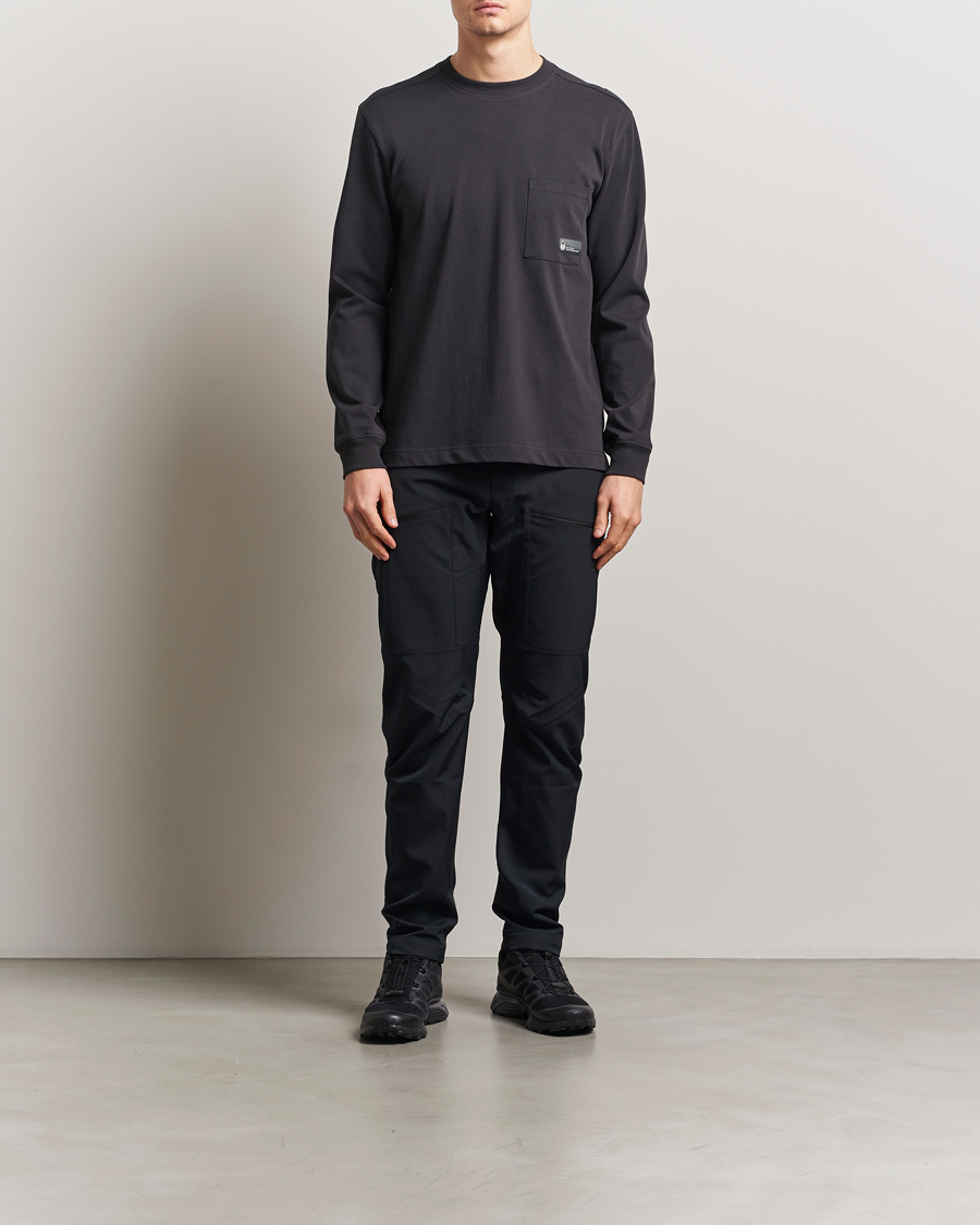 Homme | T-shirts | Sail Racing | Cyclone Heavy Cotton Long Sleeve T-Shirt Phantom Grey