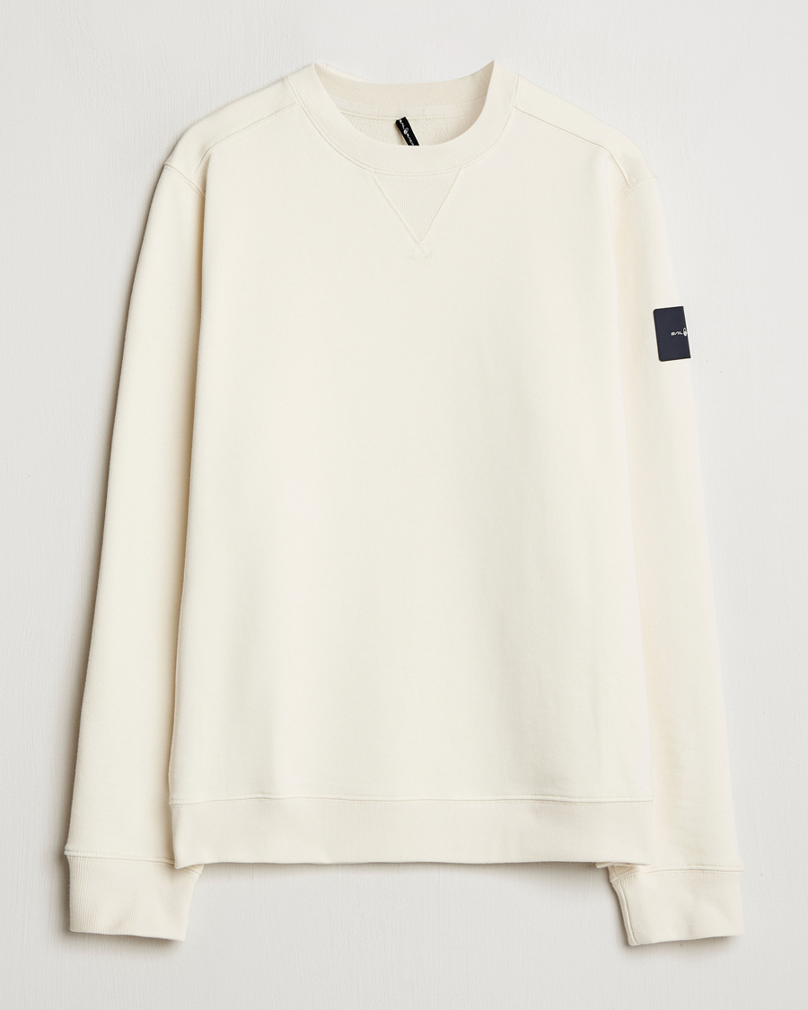 Homme | Pulls Et Tricots | Sail Racing | Wind Crew Neck Sweatshirt Off White