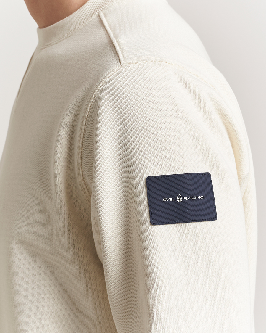 Homme | Pulls Et Tricots | Sail Racing | Wind Crew Neck Sweatshirt Off White