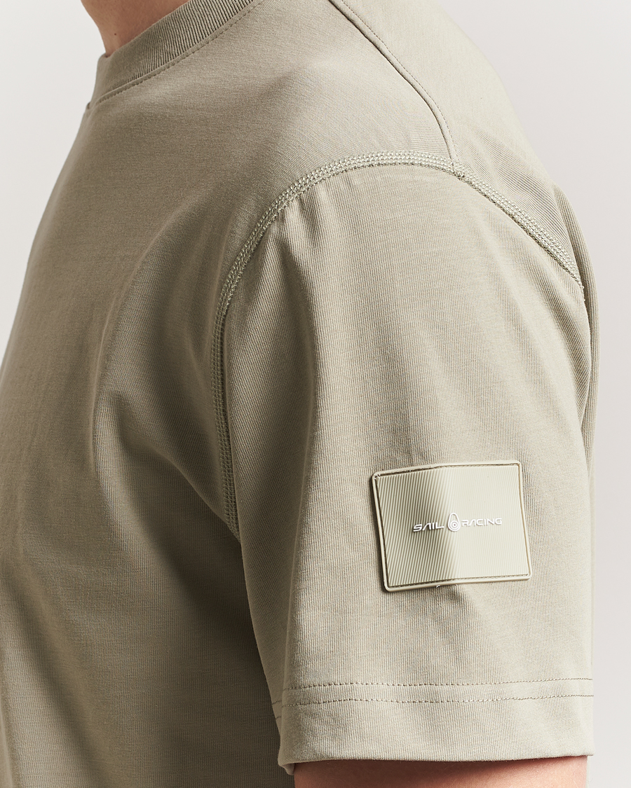 Homme | T-shirts | Sail Racing | Wind Crew Neck T-Shirt Light Khaki