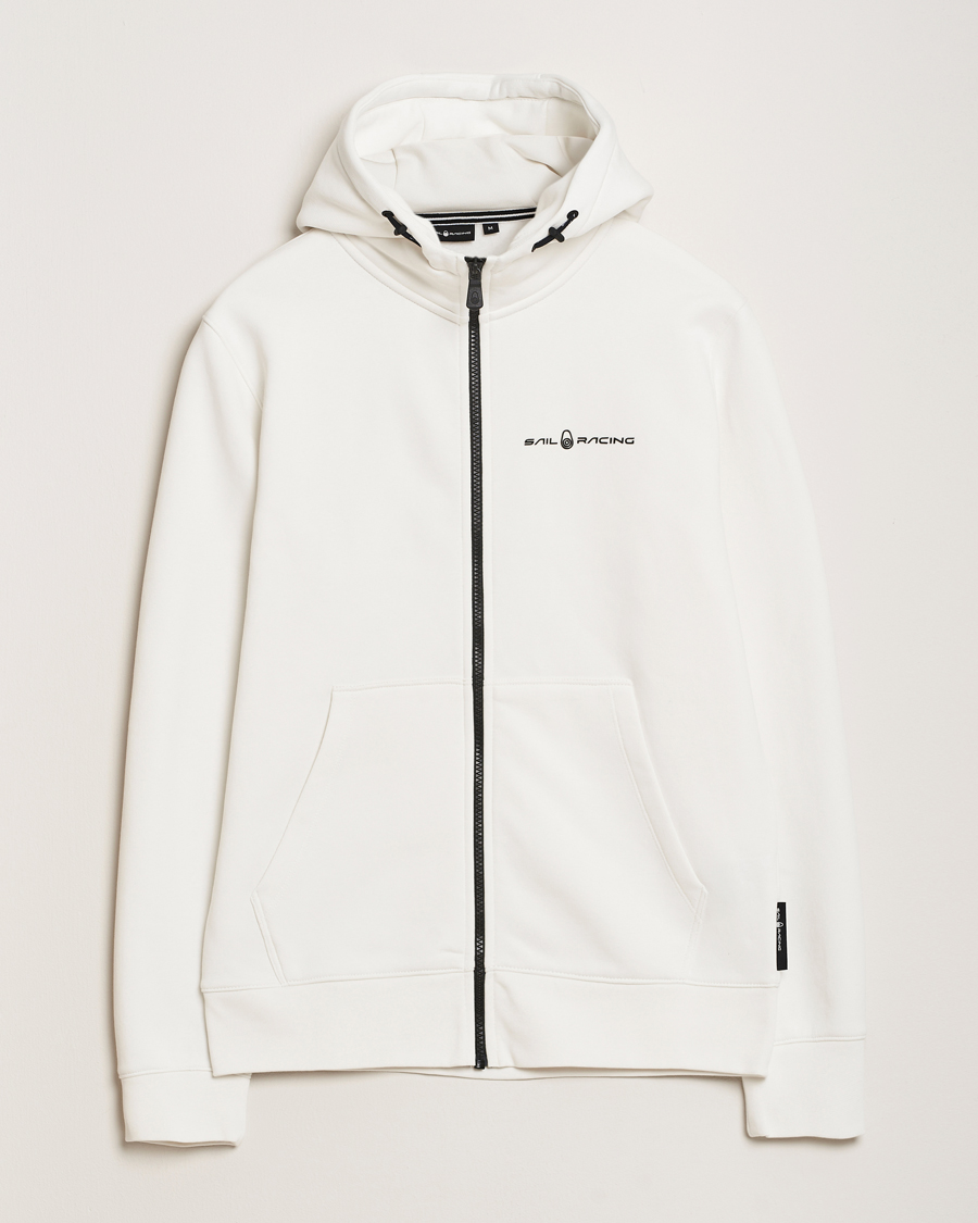 Homme | Pulls Et Tricots | Sail Racing | Bowman Full Zip Hoodie Storm White