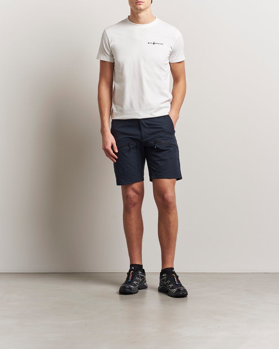 Homme | T-shirts | Sail Racing | Bowman Crew Neck T-Shirt Storm White