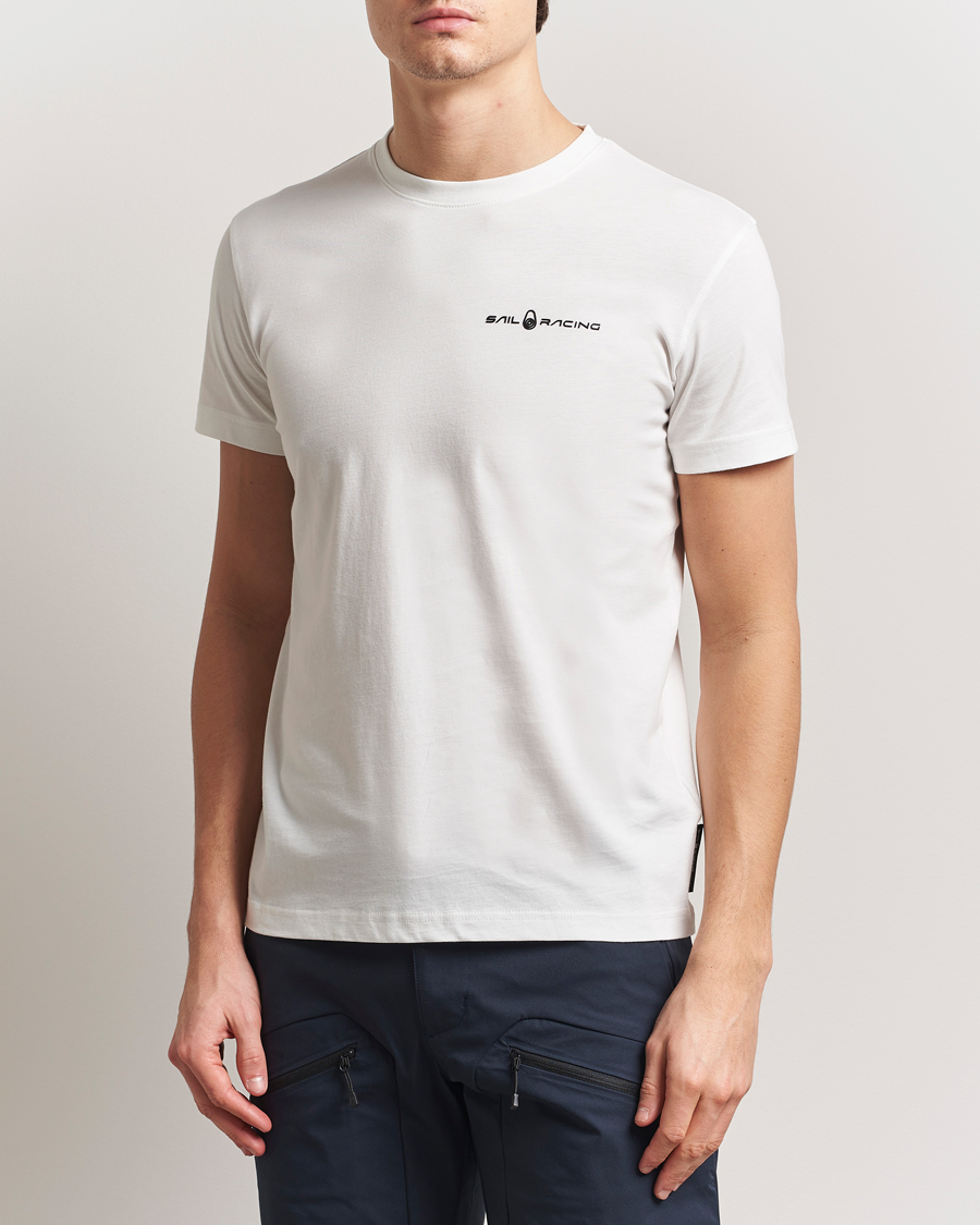 Homme | T-shirts | Sail Racing | Bowman Crew Neck T-Shirt Storm White