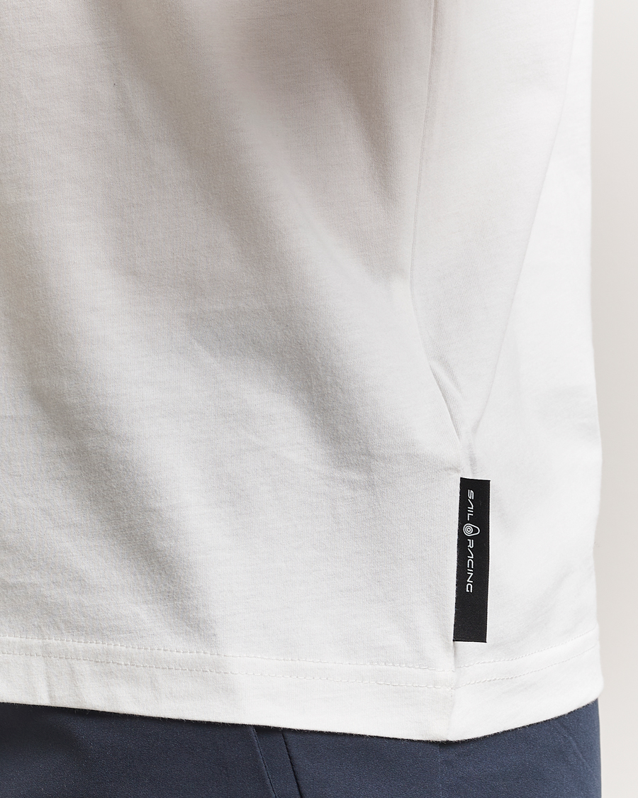 Homme | T-shirts | Sail Racing | Bowman Crew Neck T-Shirt Storm White