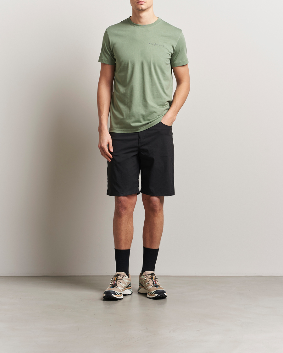 Homme | T-shirts | Sail Racing | Bowman Crew Neck T-Shirt Hedge Green
