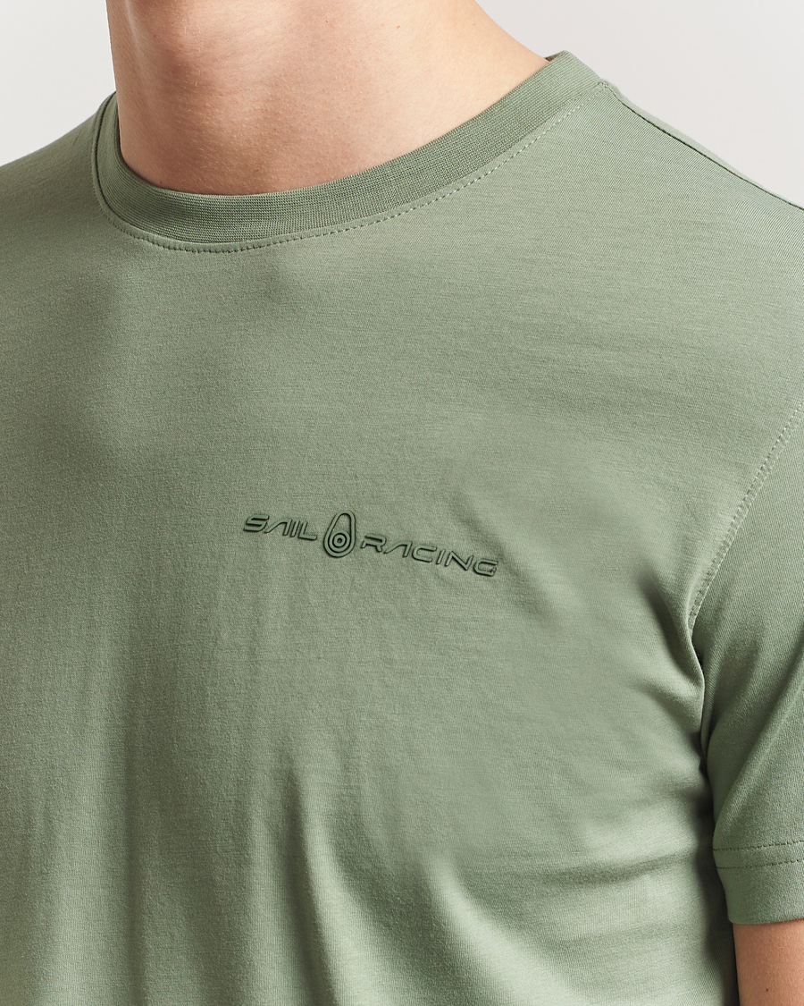 Homme | T-shirts | Sail Racing | Bowman Crew Neck T-Shirt Hedge Green