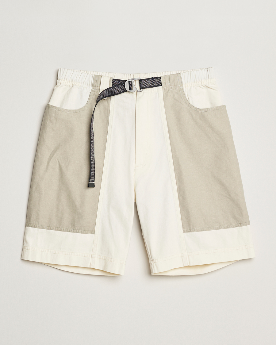 Homme | Shorts | Sail Racing | Breeze Cotton Twill Blocked Shorts Off White