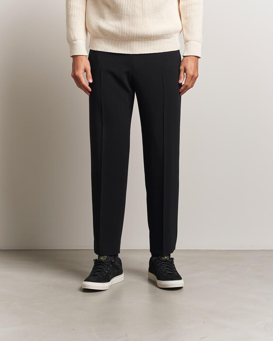 Homme | Stone Island Low Top Suede Sneakers Black | Stone Island | Low Top Suede Sneakers Black