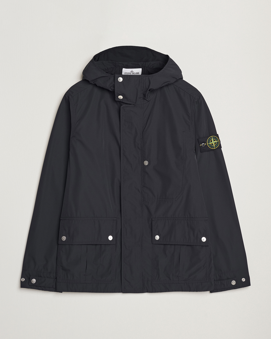 Homme | Manteaux Et Vestes | Stone Island | Micro Twill Short Parka Black