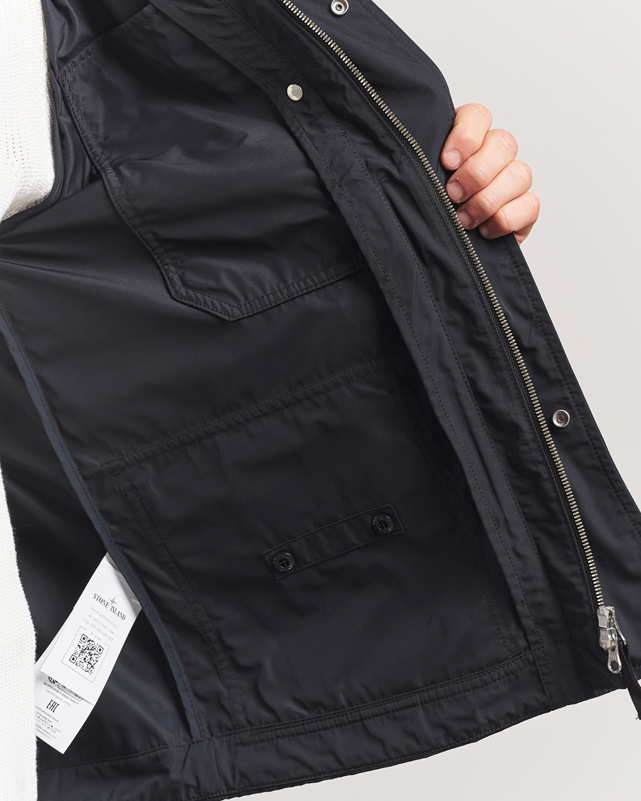 Homme | Manteaux Et Vestes | Stone Island | Micro Twill Short Parka Black