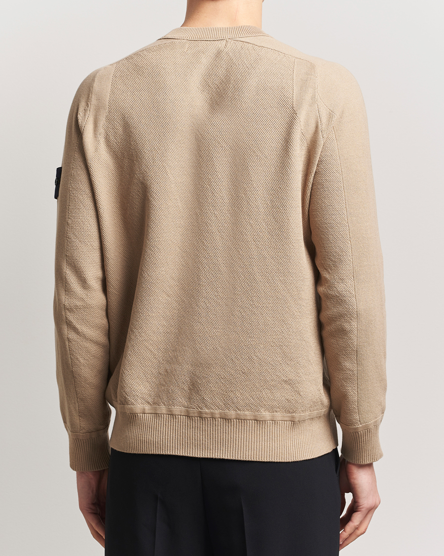 Homme | Pulls Et Tricots | Stone Island | Micro Stitch Organic Cotton Crew Biscuit