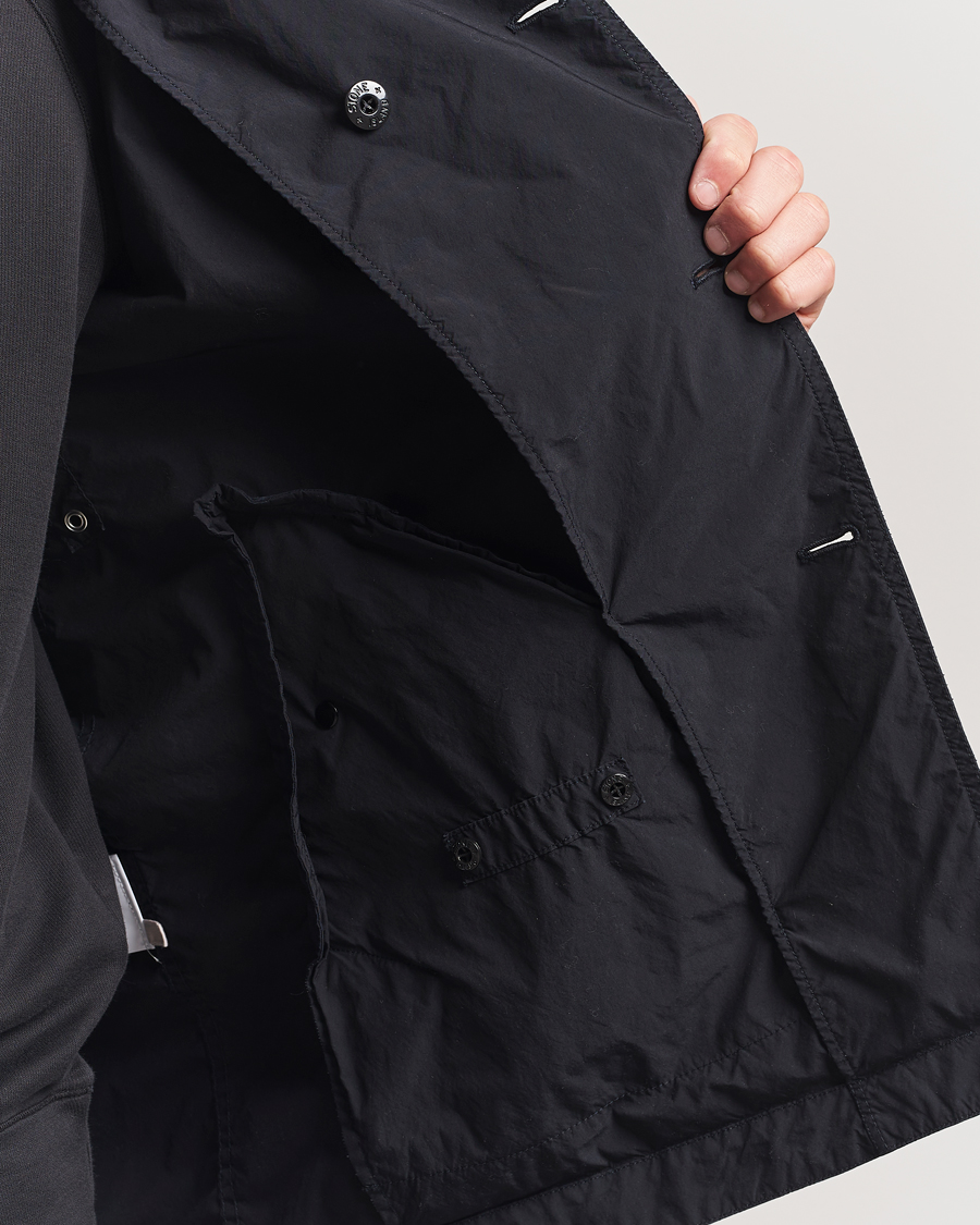 Homme | Manteaux Et Vestes | Stone Island | Light Compact Touch Coat Navy Blue