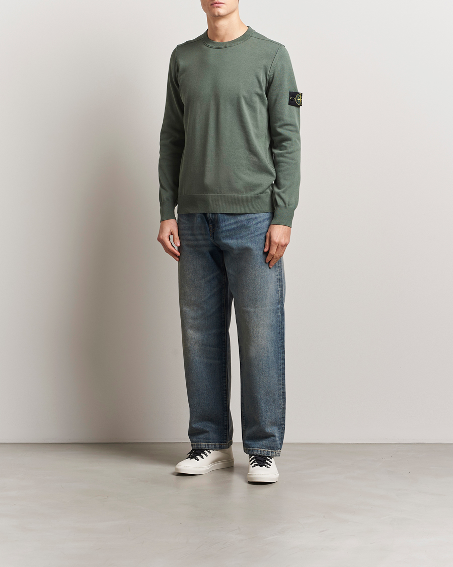 Homme | Pulls Et Tricots | Stone Island | Soft Organic Cotton Crew Neck Musk