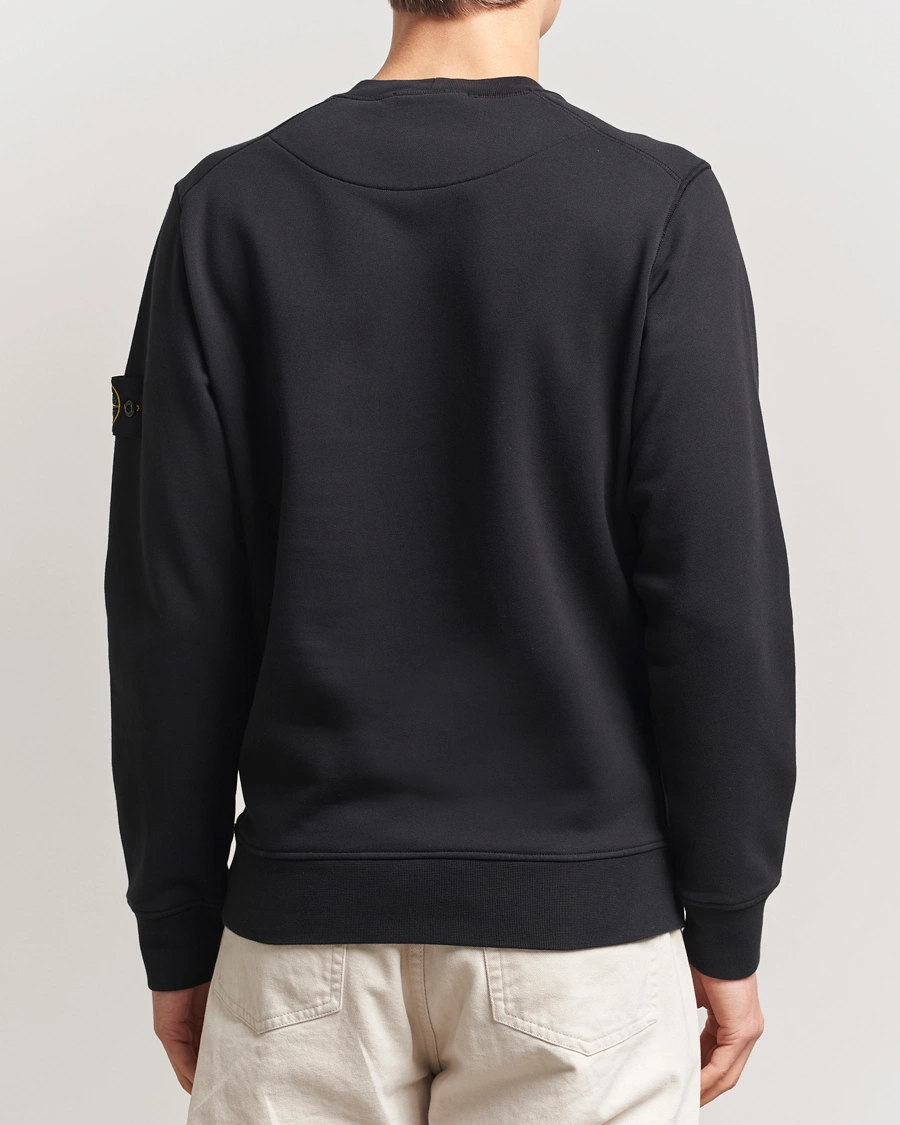 Homme | Pulls Et Tricots | Stone Island | Garment Dyed Fleece Sweatshirt Black