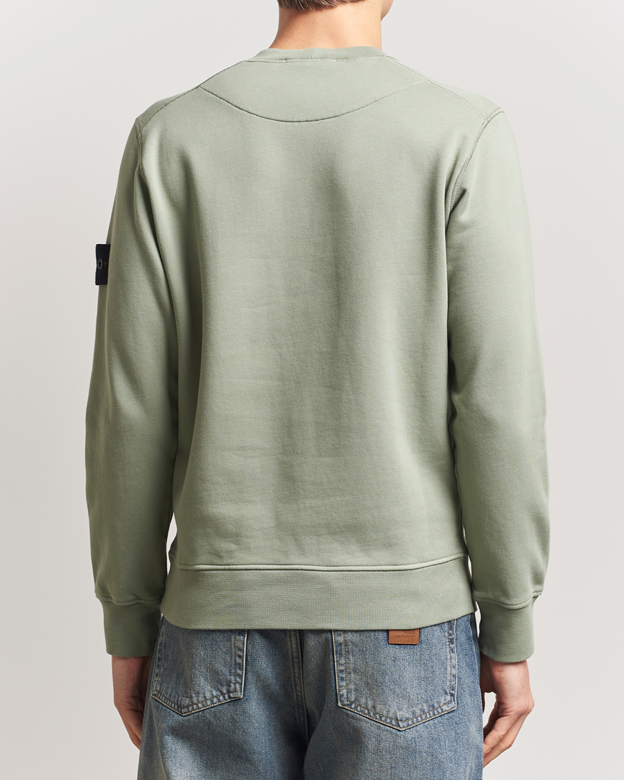 Homme | Pulls Et Tricots | Stone Island | Garment Dyed Fleece Sweatshirt Sage