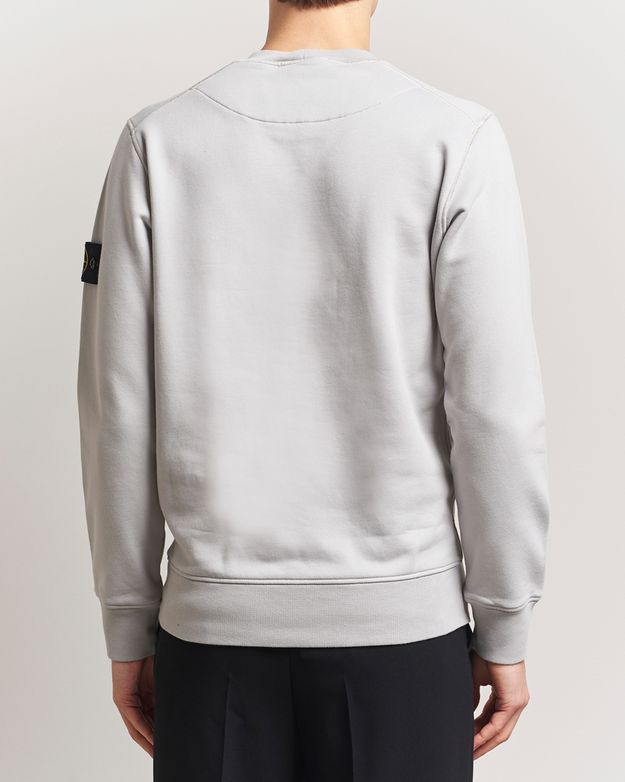 Homme | Pulls Et Tricots | Stone Island | Garment Dyed Fleece Sweatshirt Pearl Grey