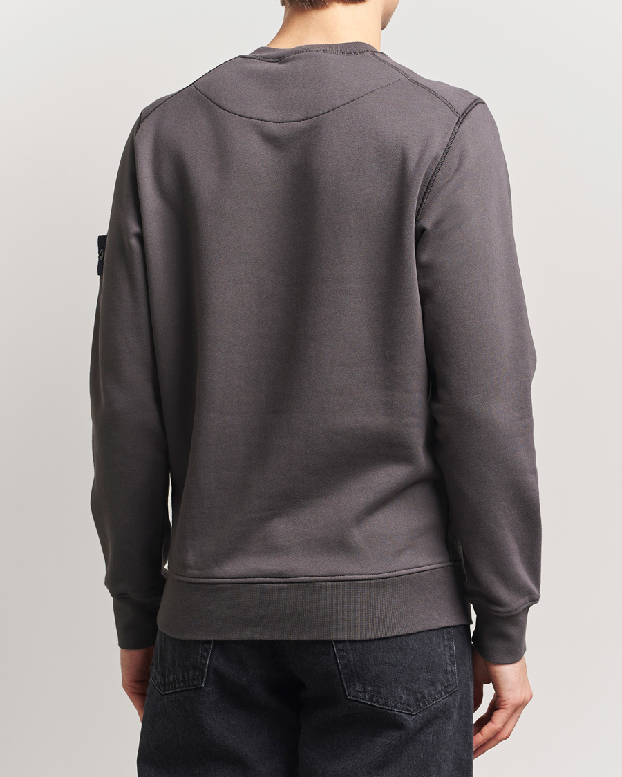 Homme | Pulls Et Tricots | Stone Island | Garment Dyed Fleece Sweatshirt Charcoal