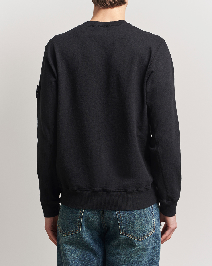 Homme | Pulls Et Tricots | Stone Island | Old Dyed Cotton Sweatshirt Black