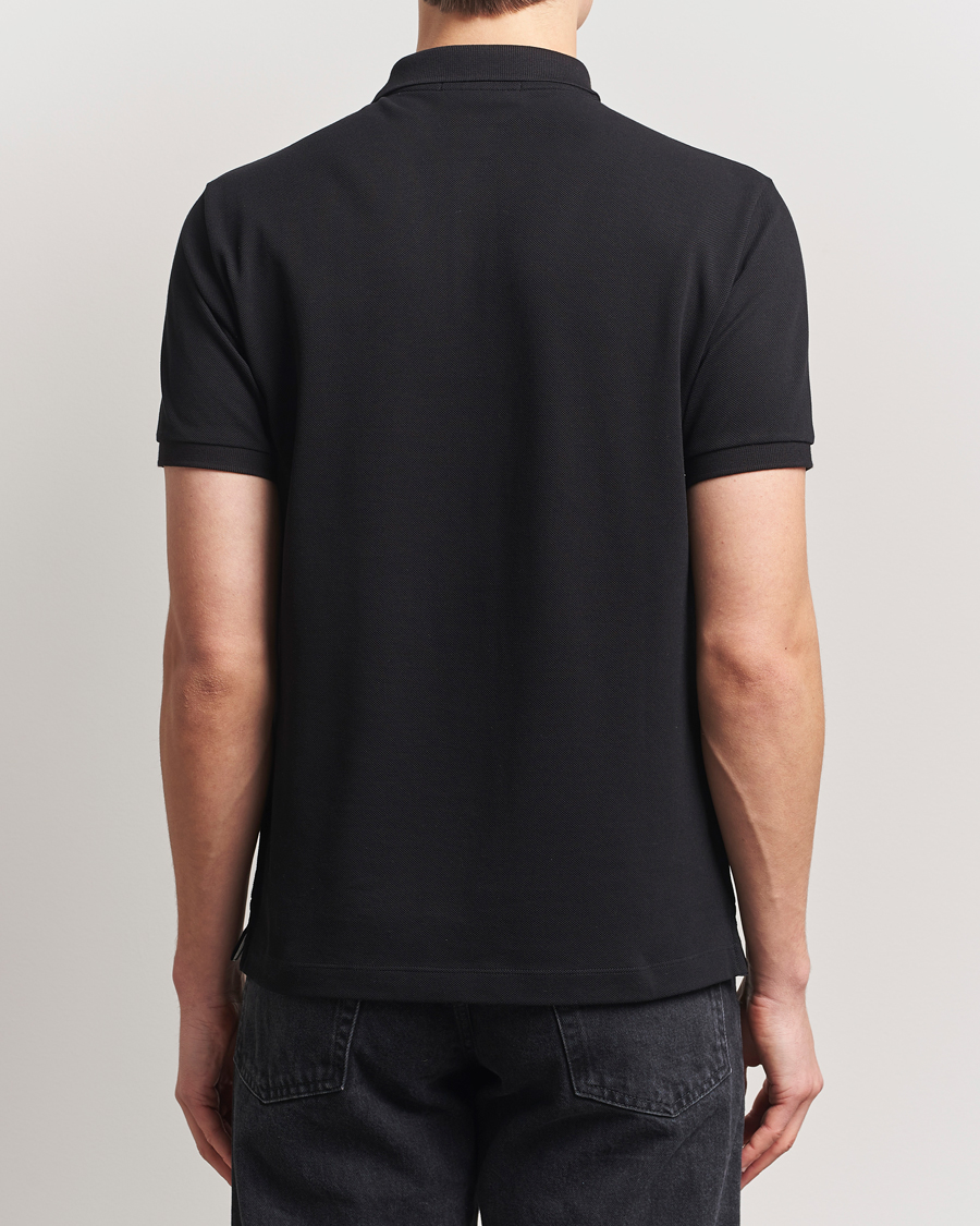 Homme | Polos | Stone Island | Organic Cotton Pique Polo Black