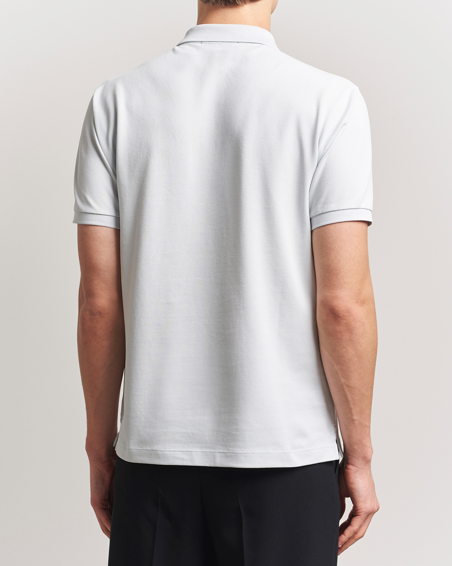 Homme | Polos | Stone Island | Organic Cotton Pique Polo Sky Blue