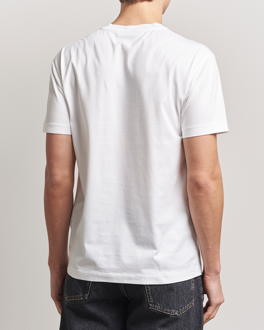 Homme | T-shirts | Stone Island | Garment Dyed Cotton Jersey T-Shirt White