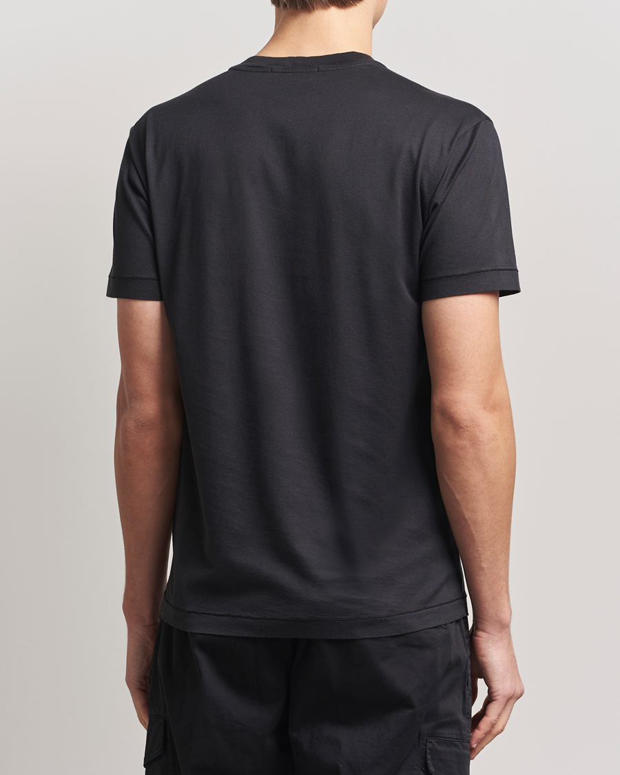 Homme | T-shirts | Stone Island | Garment Dyed Cotton Jersey T-Shirt Black