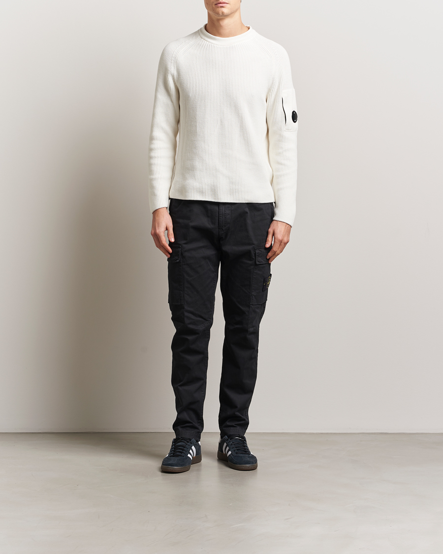 Homme | Pantalons | Stone Island | Stretch Twill Cargo Pants Black