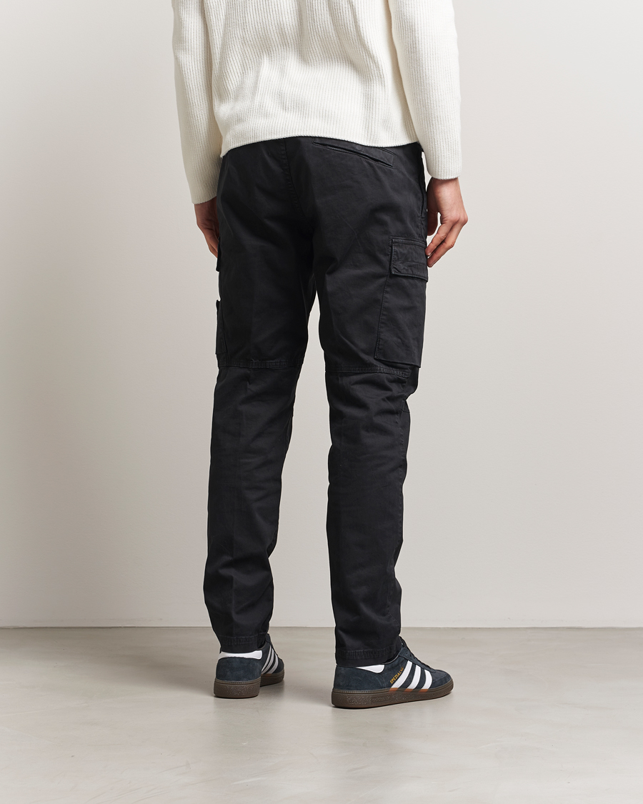 Homme | Pantalons | Stone Island | Stretch Twill Cargo Pants Black