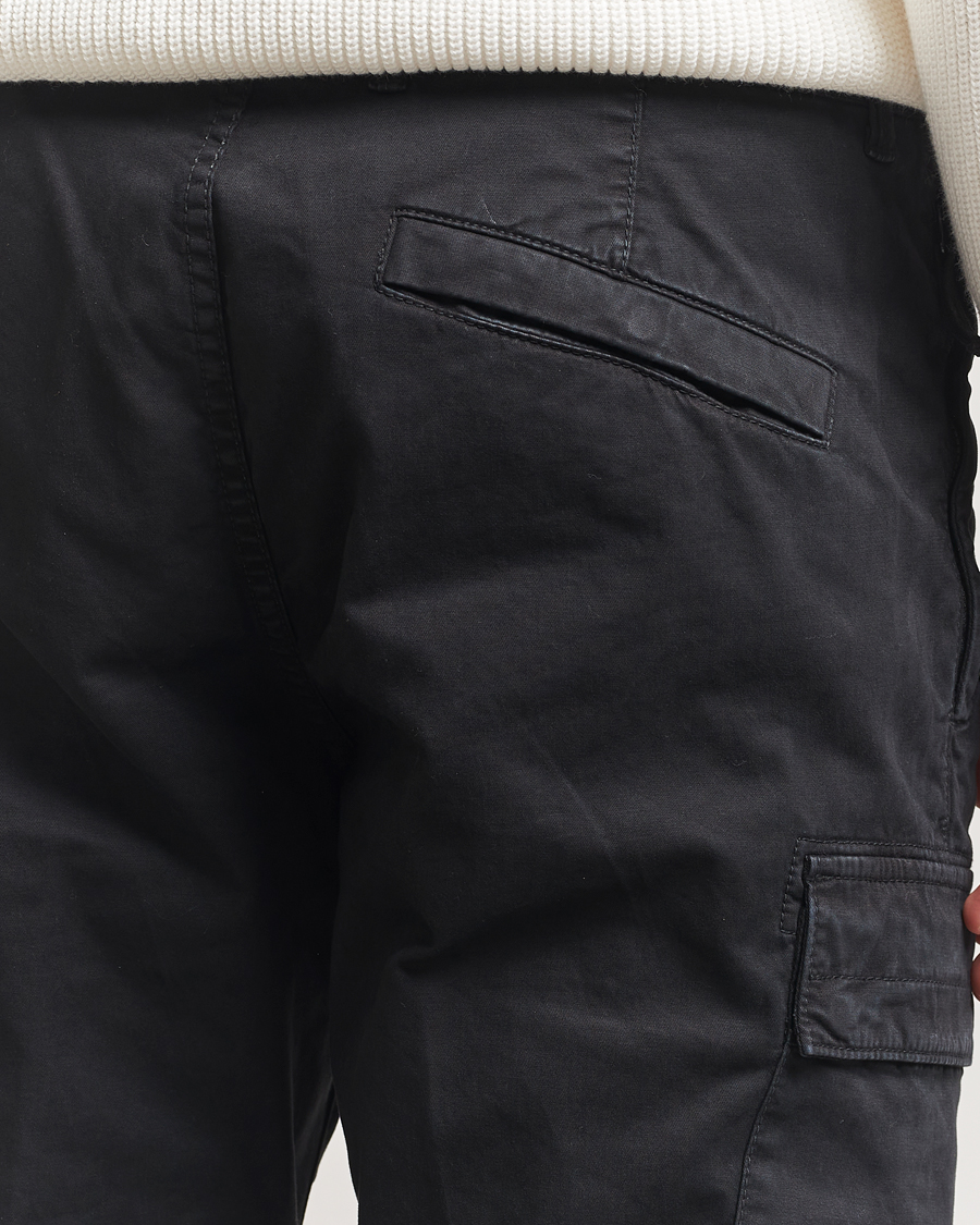 Homme | Pantalons | Stone Island | Stretch Twill Cargo Pants Black