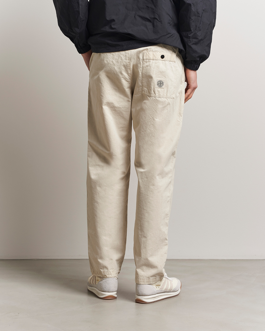 Homme | Pantalons | Stone Island | Brushed Cotton Canvas Fatigue Pants Sand