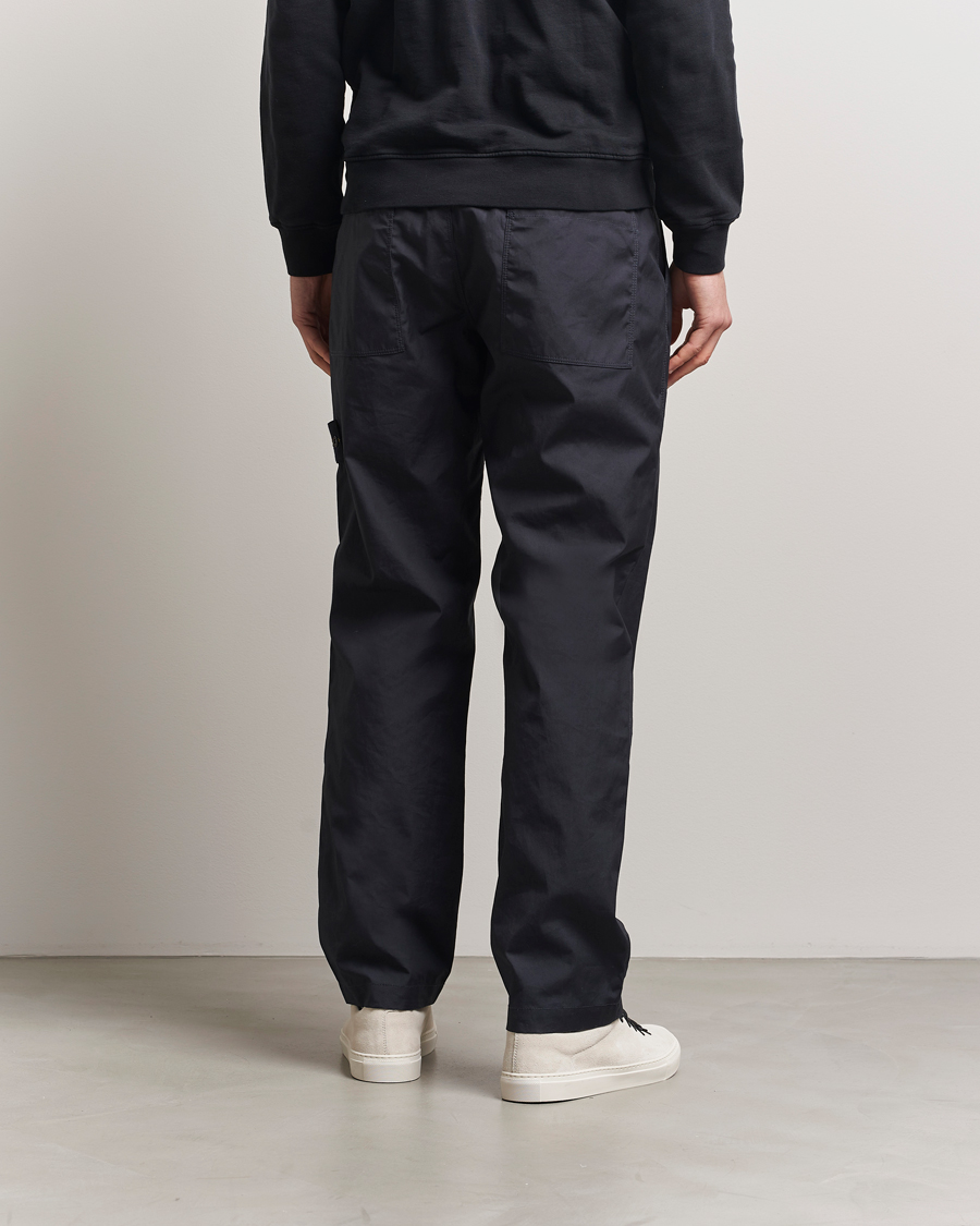 Homme | Pantalons | Stone Island | Supima Cotton Canvas Pants Navy Blue