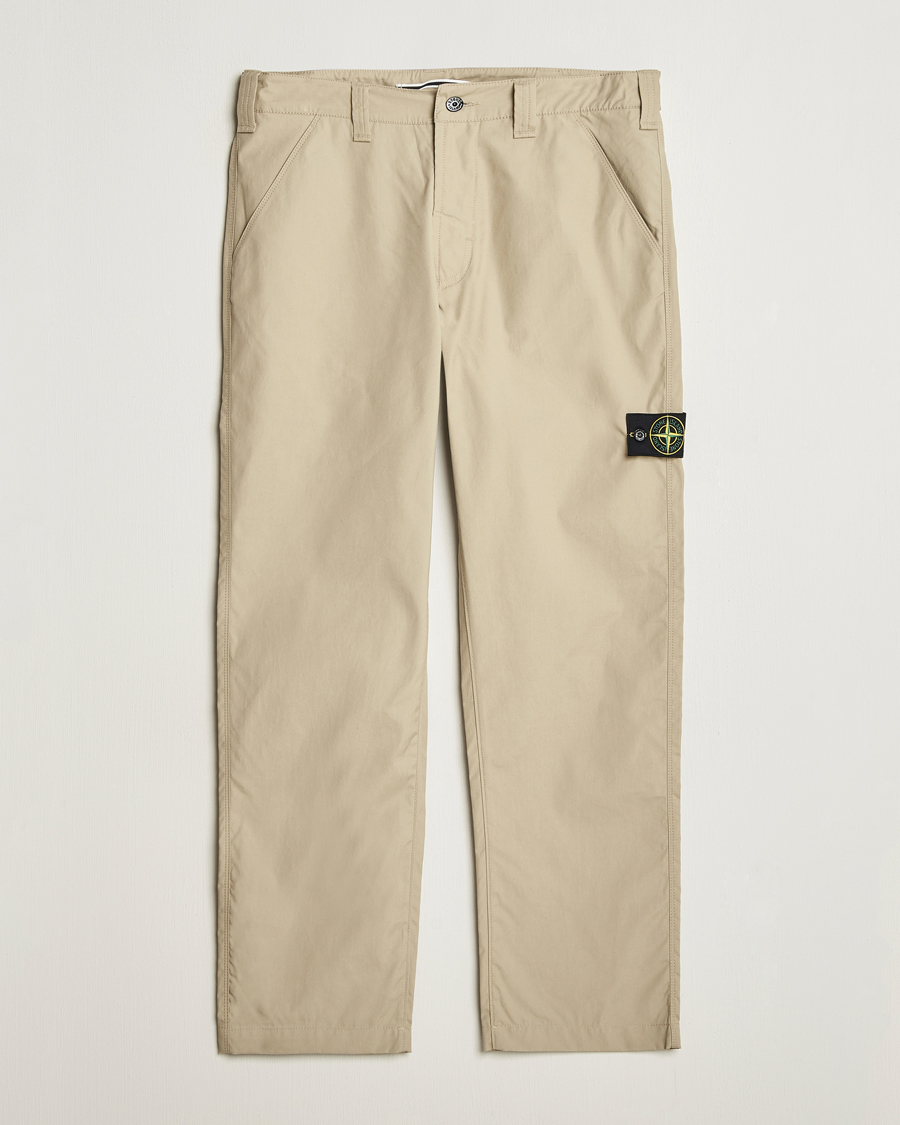 Homme | Pantalons | Stone Island | Supima Cotton Canvas Pants Desert
