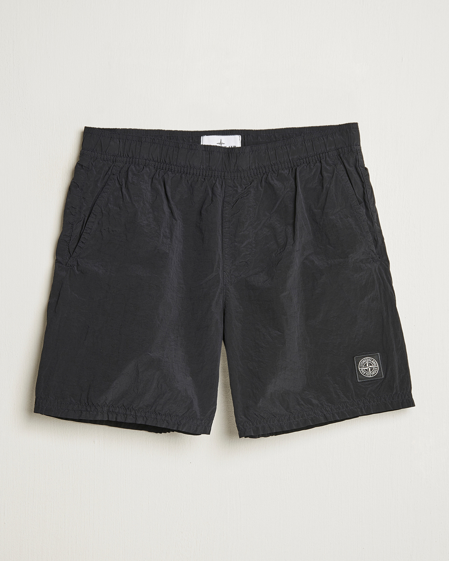 Homme | Maillots De Bain | Stone Island | Nylon Metal Econyl Swimshorts Black
