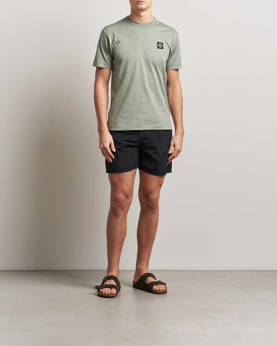 Homme | Maillots De Bain | Stone Island | Nylon Metal Econyl Swimshorts Black